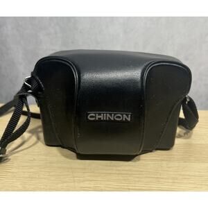 Chinon Intrafocus 35F-MA 38mm Film Camera w/ Box Case + Strap (TESTED) Works